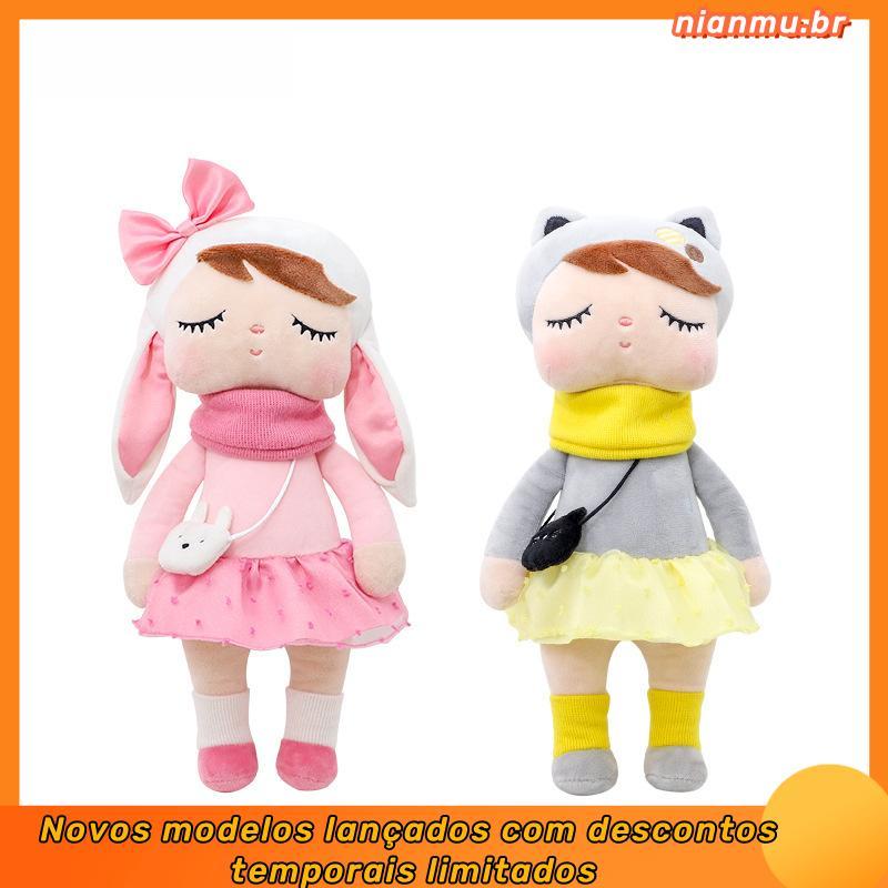 Metoo 16cm/33cm Brinquedos De Pelúcia Angela Para Crianças Presentes Bebês
