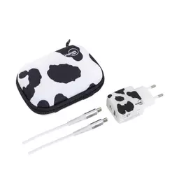 Kit Viagem Cow Animal Print USB-C 30W Originais iPlace com Carregador e Cabo