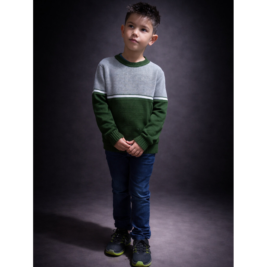 Blusa Tricot Infantil Suéter Agasalho Jacar 2 Cores Menino Frio