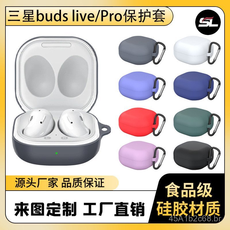 Adequado para capa protetora do Galaxy Buds Live, capa para fone de ouvido Samsu