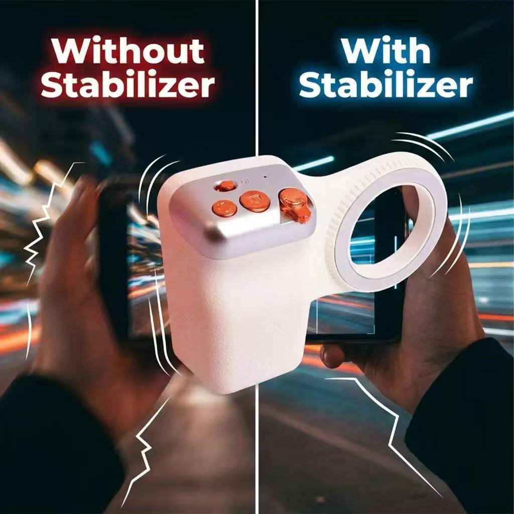 Novo cabo de mão magnético com controle remoto para suporte de smartphone e auxílio em fotografia- Smile