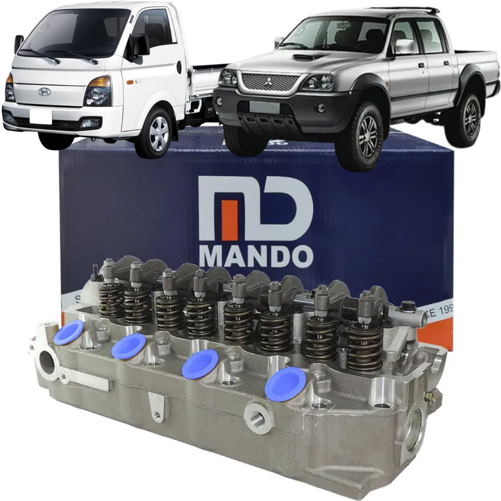 Cabeçote Motor Completo Montado Hr H100 K2500 Pajero L200 Hpe 2.5 8v