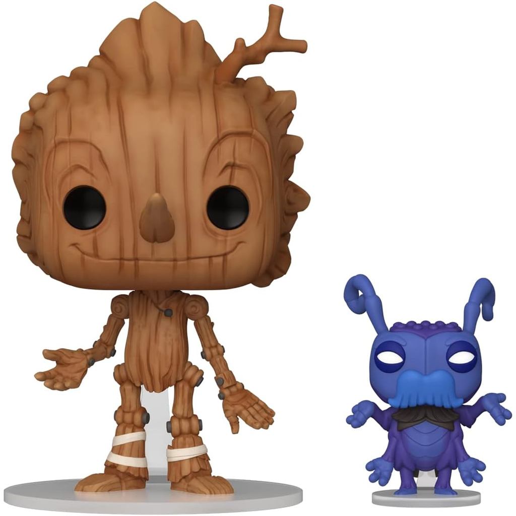 Funko Pop Pinocchio With Cricket 1299 Original Disney Guilherme Del Toro Pinóquio Figura Colecionável Action Figure