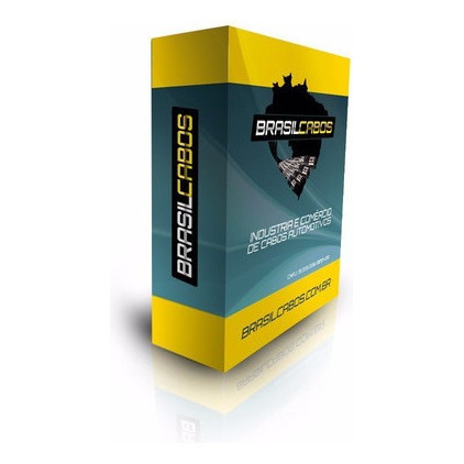 Cabo Vela Rely Pick-up 1.0 16v 2011 2012 2013 2014 2015 Preto pozzi