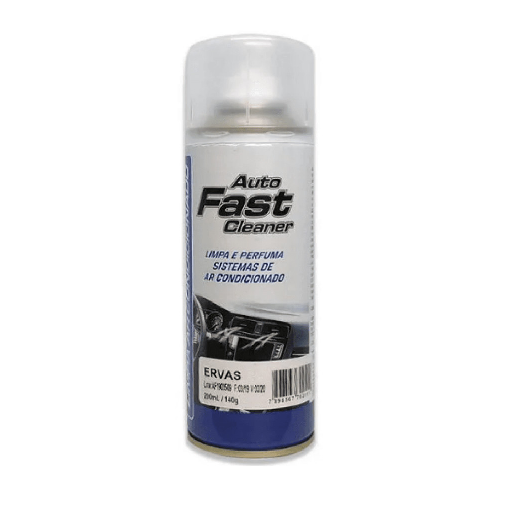 Limpa Ar Condicionado Carro Fast Ervas 200 ML Auto Fast