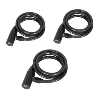 Kits de Cadeado Para Bicicleta e Moto Com Cabo De Aço 64 Cm em Oferta na Shopee