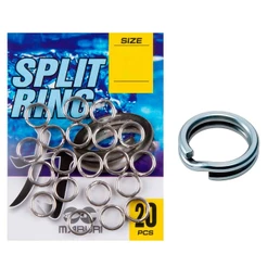 Argola de Garatéia Split Ring c/20Pçs - Maruri
