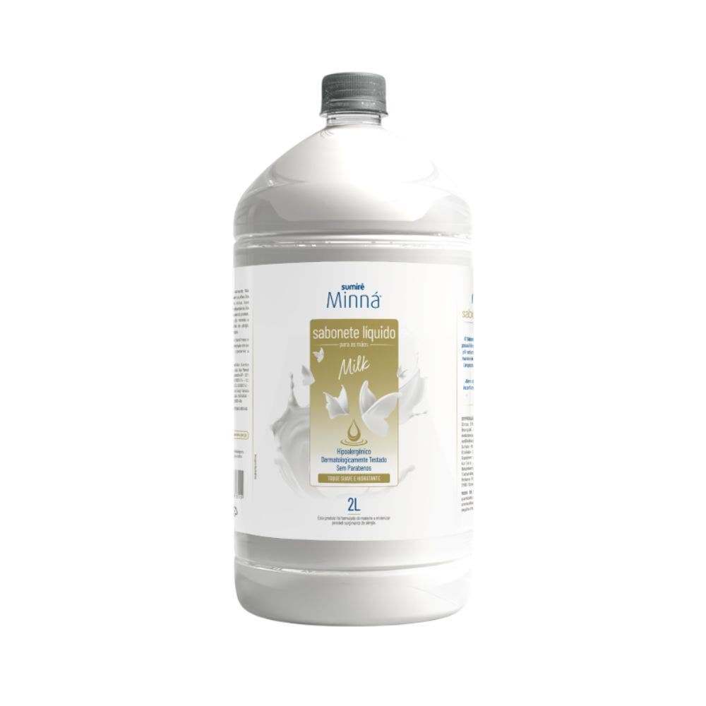 Sabonete Líquido Minná Mãos Milk 2L