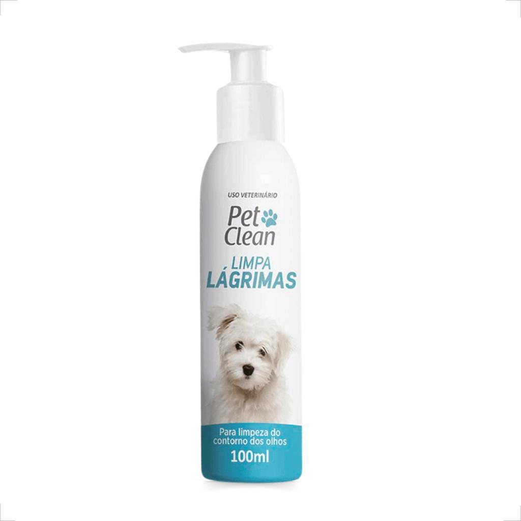 Limpa Lagrimas 100mL Para Cães e Gatos Pet Clean em Oferta na Shopee