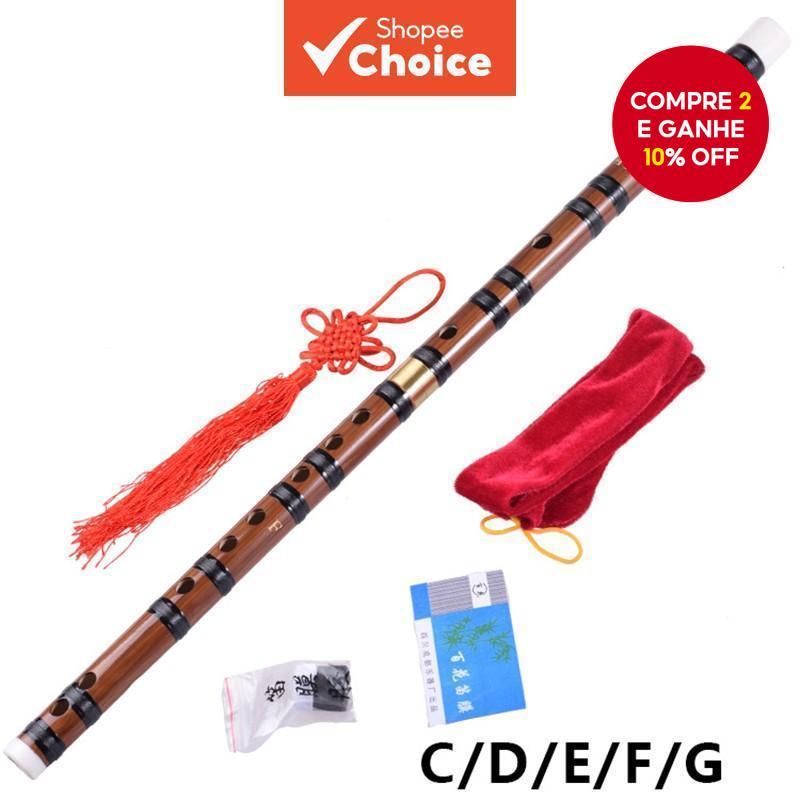 Flauta De Bambu De Alta Qualidade Profissional Instrumentos Musicais