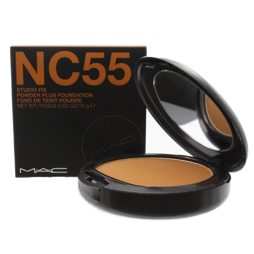 Sephora MAC Studio Fix Pó + Base Líquida NC55, 0,52 oz