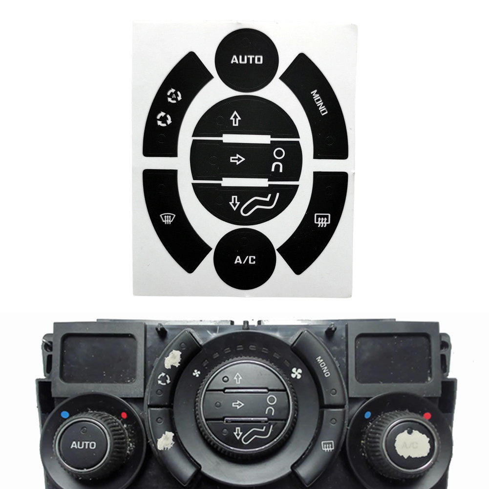 308 3008 5008 Sinal Reflexivo De Penetração De Luz De Fixação Firme De Sobreposição Preta em Oferta na Shopee