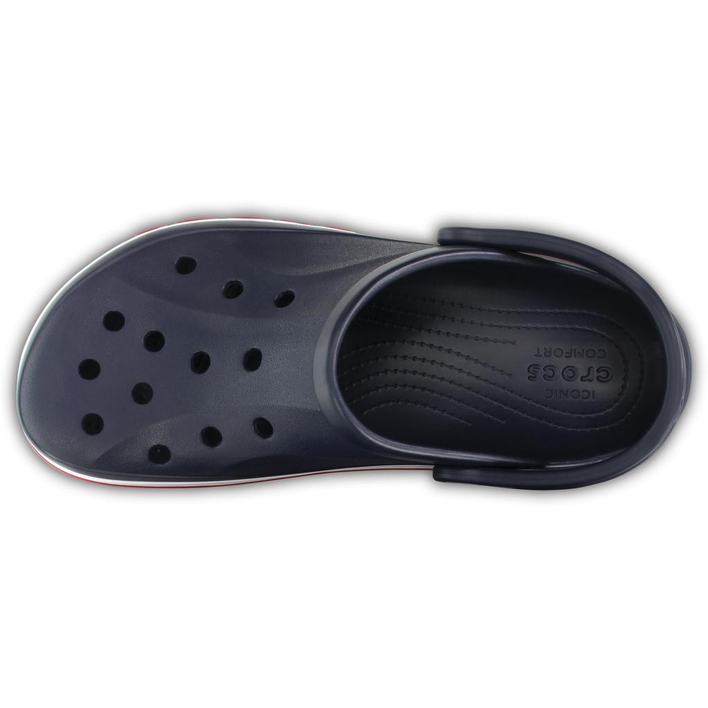 Sandália crocs crocband logo navy/pepper · foto 2
