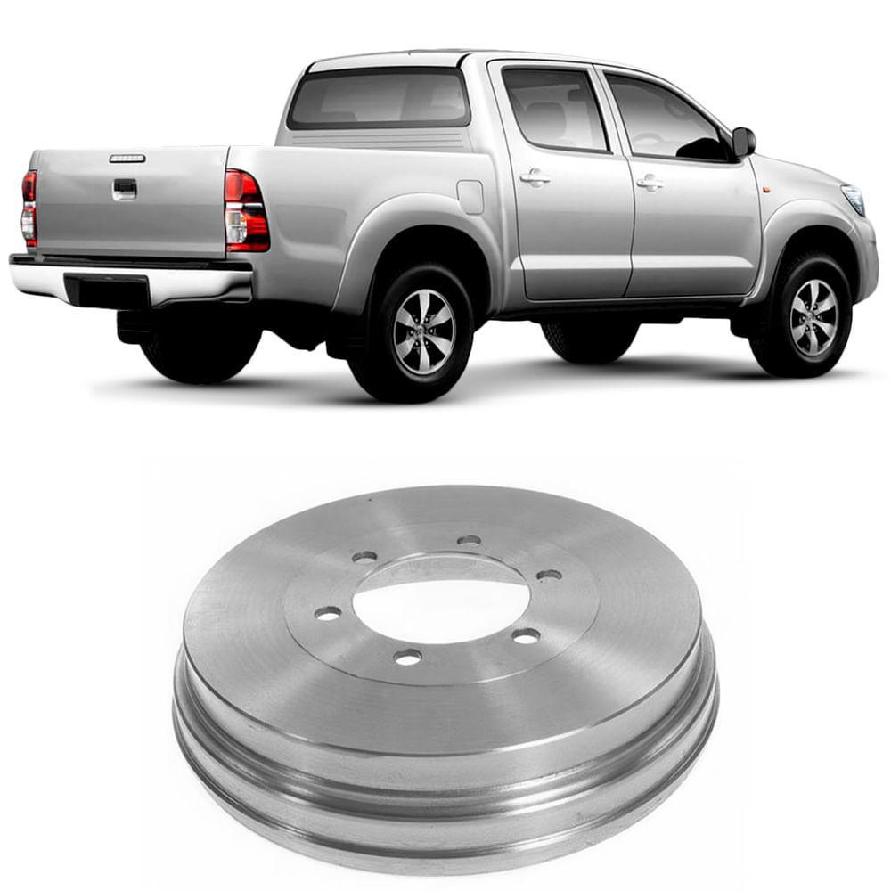 Tambor Freio Hilux 02/19 Traseiro S/cubo Hf480c Hipperfreios em Oferta na Shopee