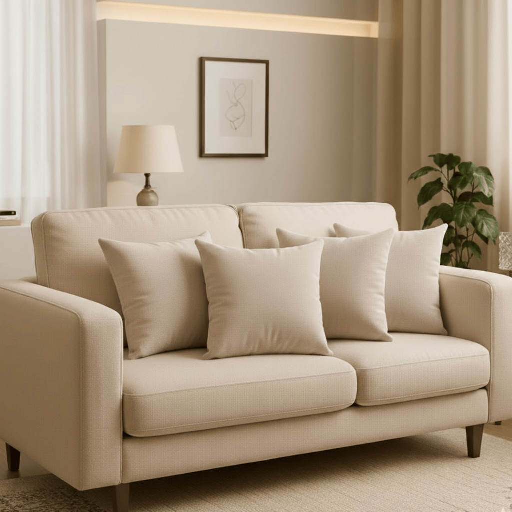 Kit Capas Almofadas Suede Liso 45x45 Cm com Zíper 2 4 e 6 Unidades Decoração Sala Quarto