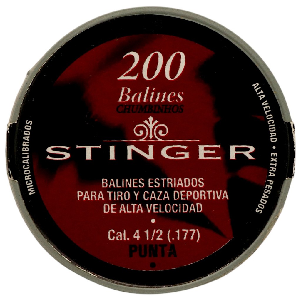 Chumbinho Stinger Ponta Cónica 4.5mm - 200 un em Oferta na Shopee