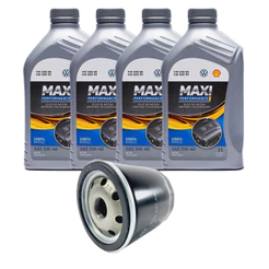 Kit de Troca de Óleo 4l 5w40 508 509 Gol Polo Voyage Golf 1.0 1.6 8v Vw