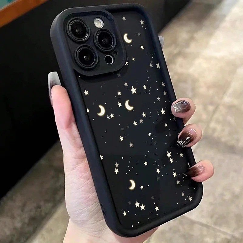 Capa Impressão Estrela Capinha Para Samsung Galaxy A06 A07 A05S A12 A13 A14 A15 A16 A17 A23 A32 A34 A36 4G Silicone em Oferta na Shopee