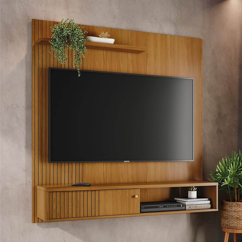 Painel Suspenso 160,5cm Para Tv Até 65 Polegadas Aurora Madetec