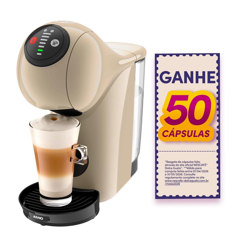 Cafeteira Nescafé Dolce Gusto Genio S Basic Taupe 220v
