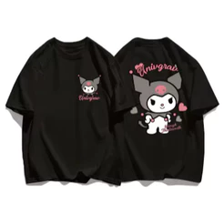 Camiseta Kuromi Adulto/Infantil Lançamento Camiseta Em Algodao CMS