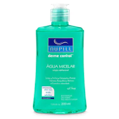 Água micelar Nupill Derme Control - pele mista à oleosa
