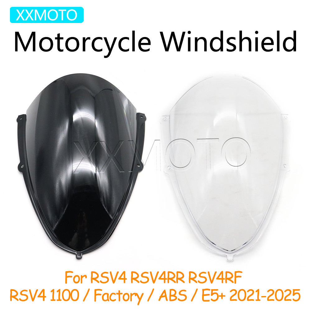 Para Aprilia RSV4 RR 1100 Fábrica ABS E5 + RSV4RR Motocicleta Pára-Brisas Defletor Escudo De Vento Acessórios Tela