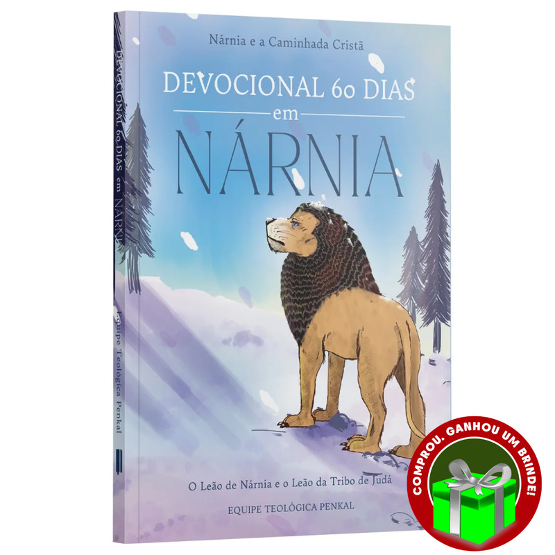 Livro Devocional 60 dias em Nárnia Inverno Redentor | Equipe Teológica Penkal Cristão Evangélico