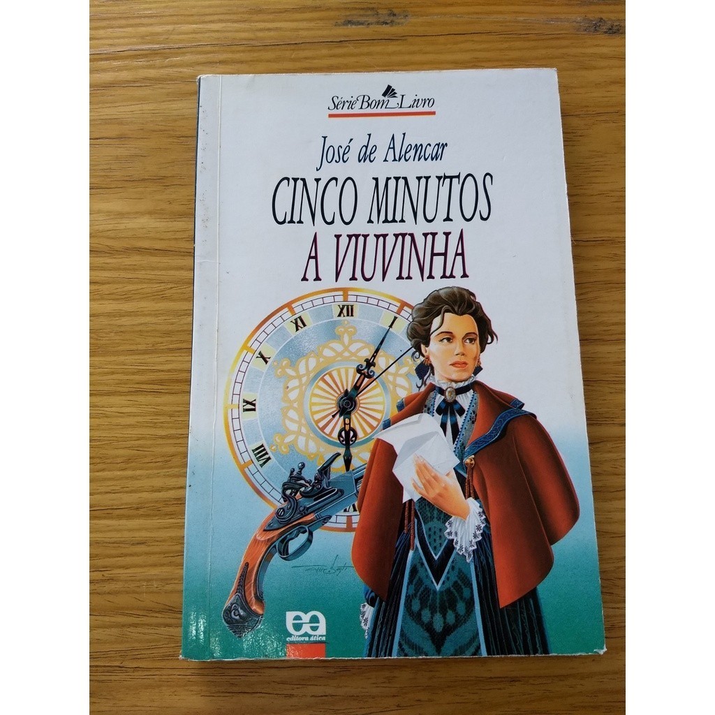 LIVRO CINCO MINUTOS A VIUVINHA - JOSE DE ALENCAR