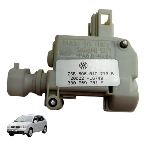 Trava Porta Malas Volkswagen Polo 2003 2004 2005 Motor
