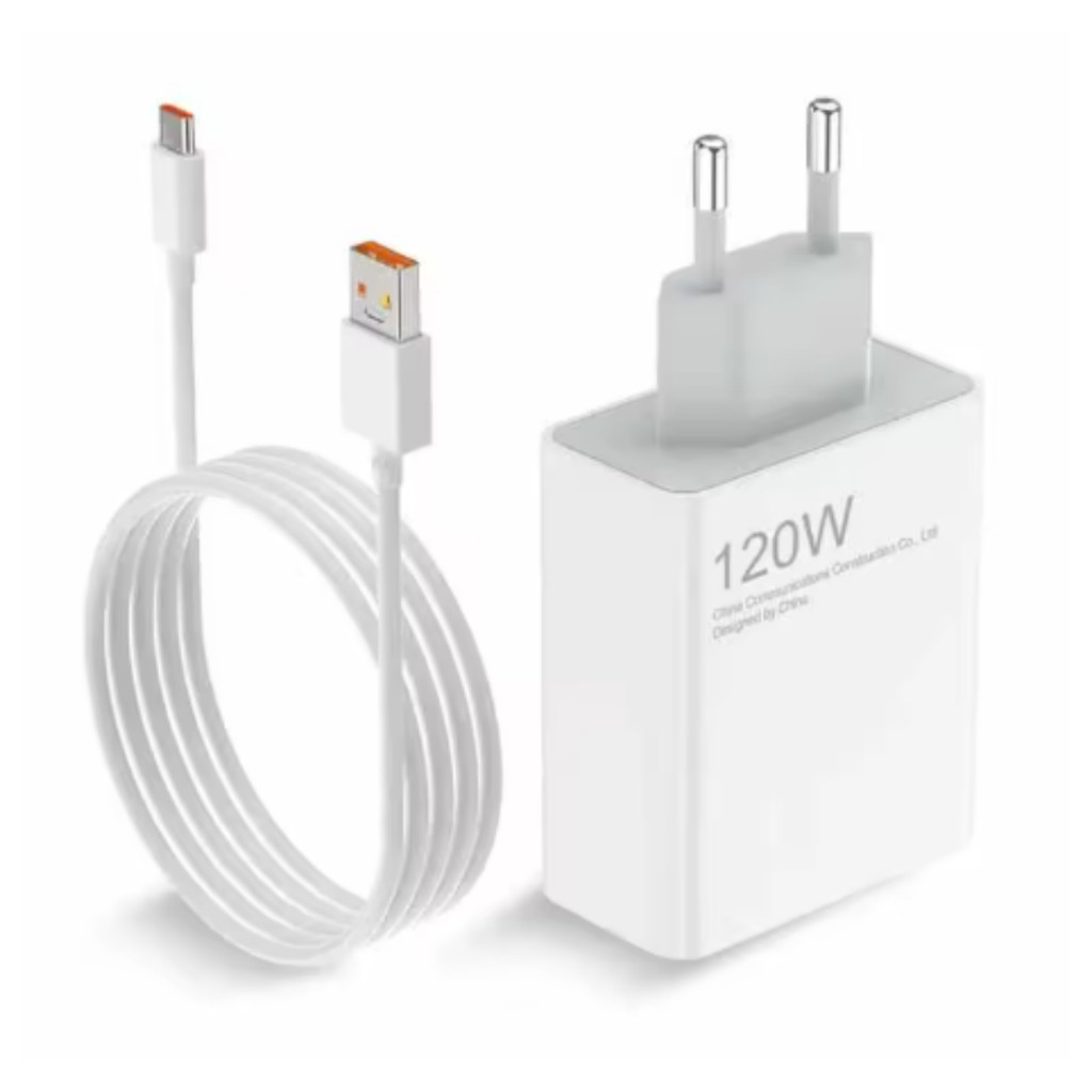 Carregador Turbo 120W USB-C Super Fast Charge Bivolt Alta Potência