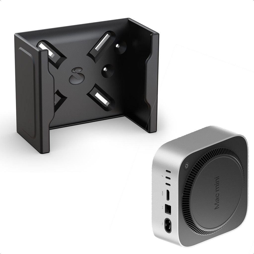 Suporte Compatível Mac Mini M4 Pro Monitor VESA Parede Mesa
