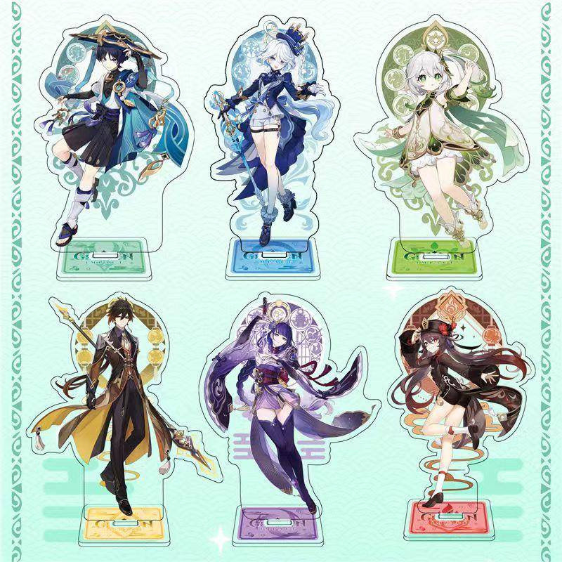 Jogo Focors Furina Raiden Neuvillette Wriothesley Shogun Yae Miko Zhongli wanderer Keqing Xiao Hu Tao Nahida Figura De A