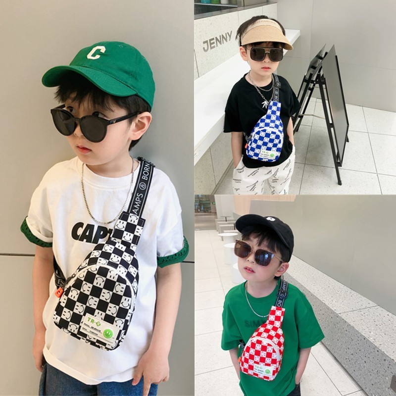 Crianças sacos dos desenhos animados menino saco de peito moda bebê menina saco do mensageiro moda bonito menina bolsa d