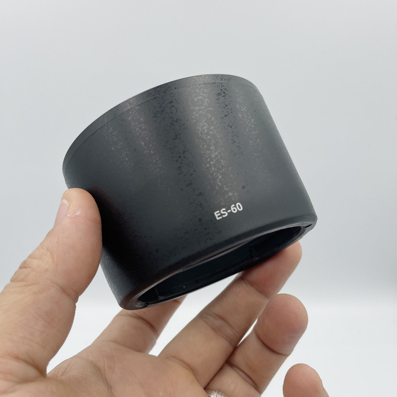 O para-sol ES-60 é adequado para a lente Canon mirrorless EF-M 32mm f/1.4 STM, para-sol de 43mm.