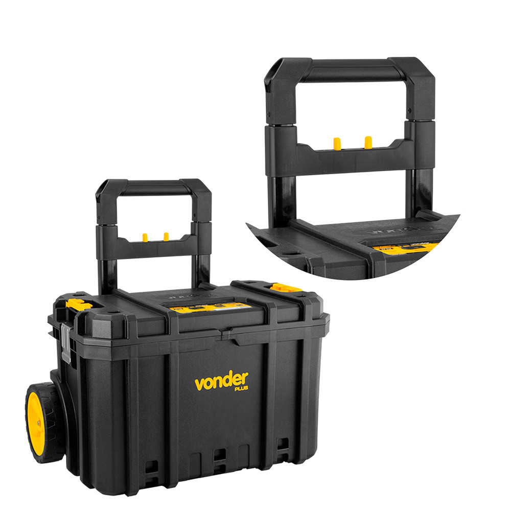 Caixa Para Ferramentas com Rodas Vonder CRV 700 em Oferta na Shopee