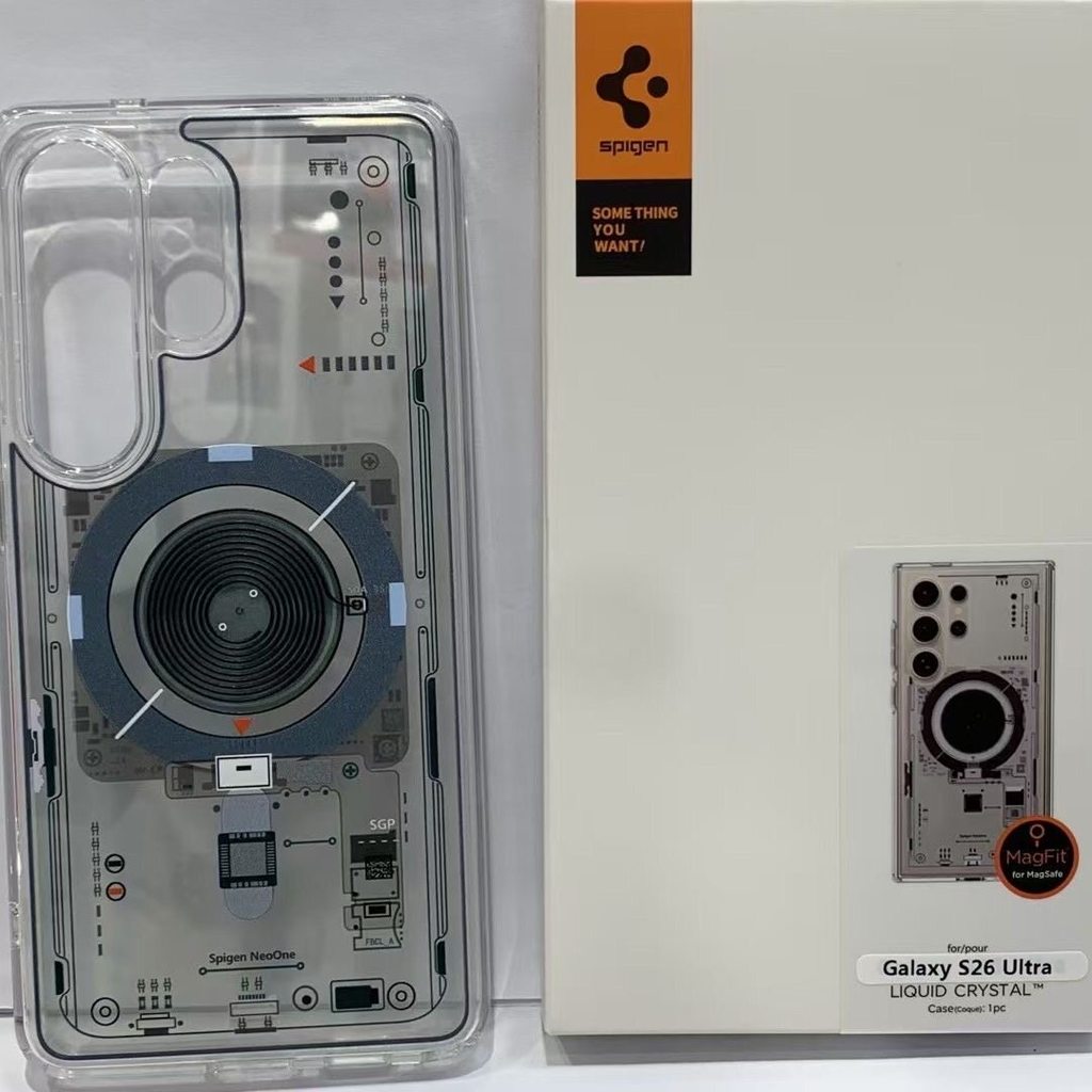 Spigen Adequado para Samsung galaxy S26/S25/24 Capa de telefone MagSafe Ultra ma