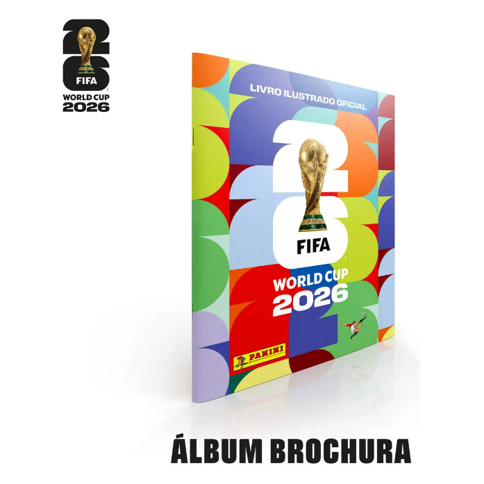 Álbum Capa Brochura - Copa Do Mundo 2026 Oficial (novo)