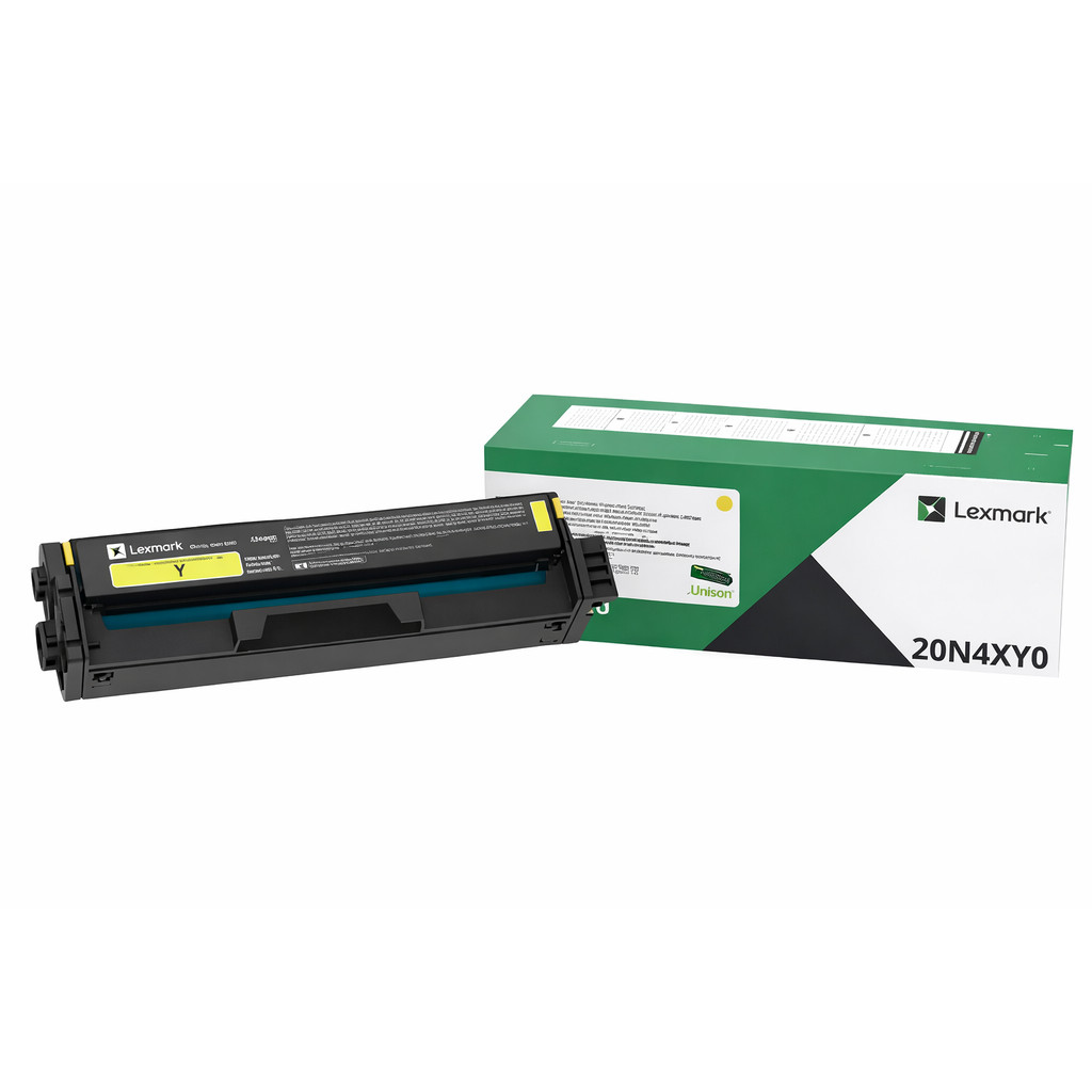 Toner Amarelo Original Lexmark 20N4XY0 CS431 CX431 Alto Rendimento Yellow