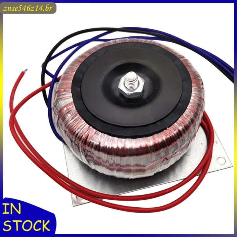 [Rbw] Transformador Toroidal De Cobre Duplo 12V Fonte De Alimentação De Loop De Dupla Para Amplificador De Potência
