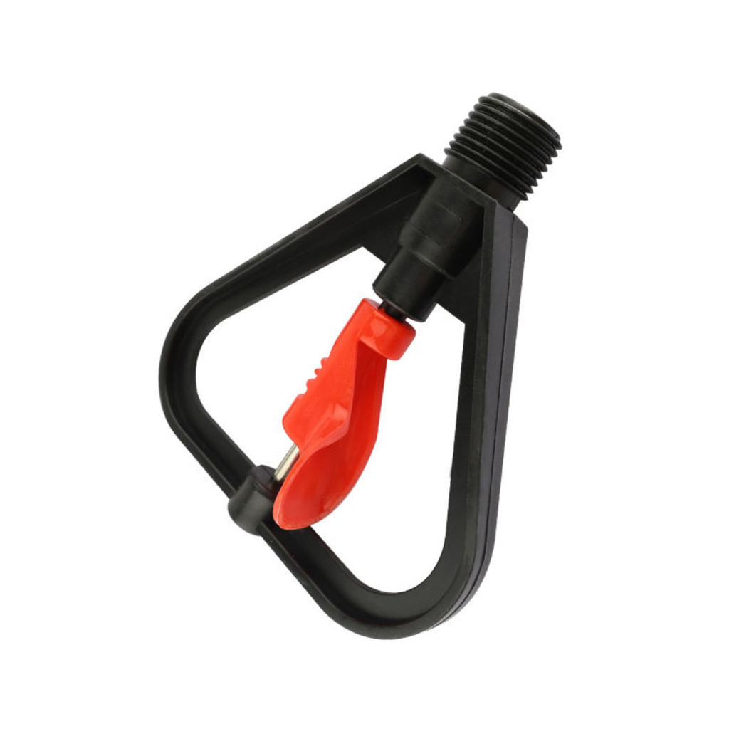 Kit 3 Aspersor Irrigador Jardim 360° Rotativo Alta Pressão Bico Pulverizador Mangueira Agricultura