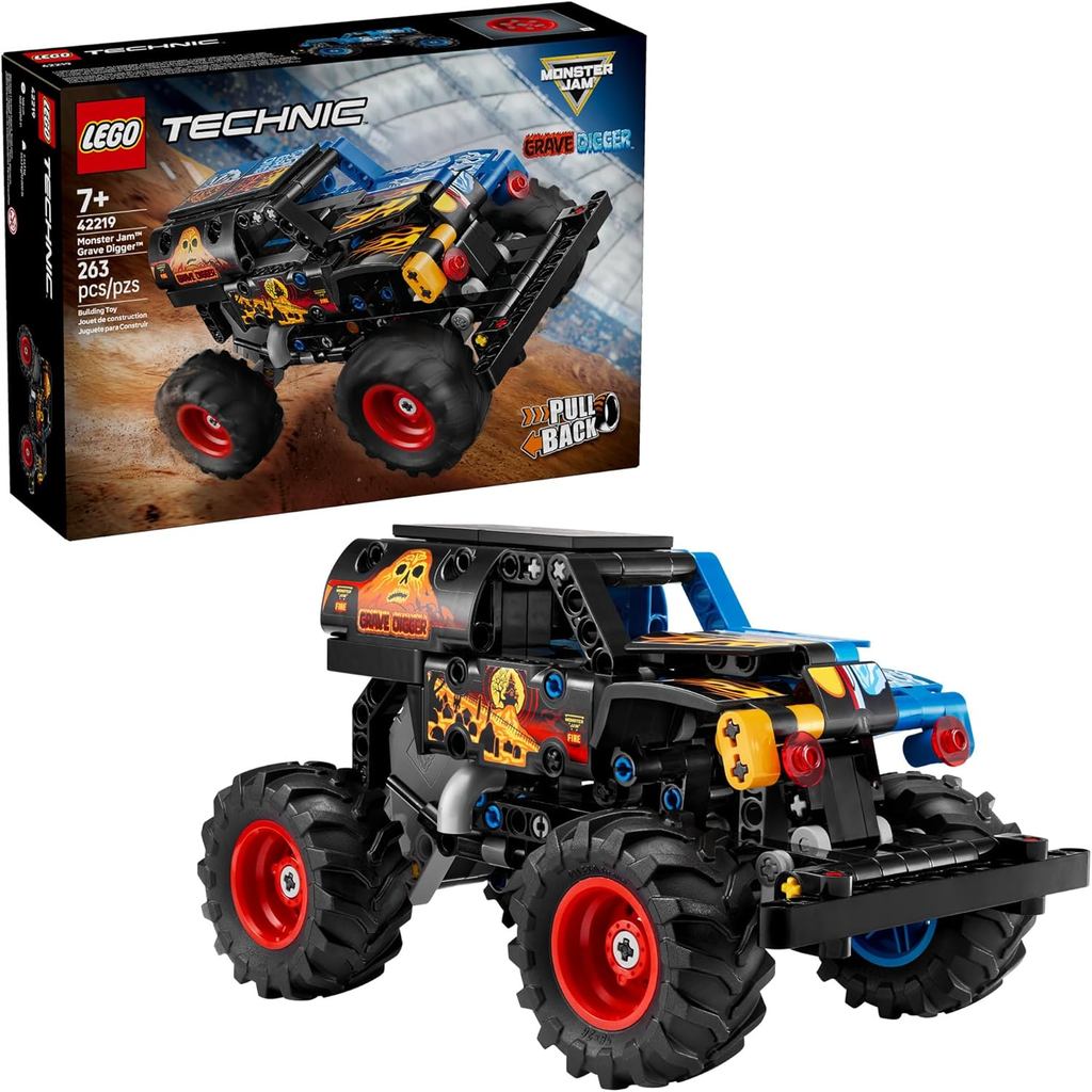 LEGO Technic - Monster Jam Grave Digger Fogo e Gelo 42219