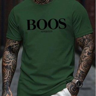 Camiseta Masculina Importada Bo..os Camisa Algodão Moda Verão Reforçada Premium