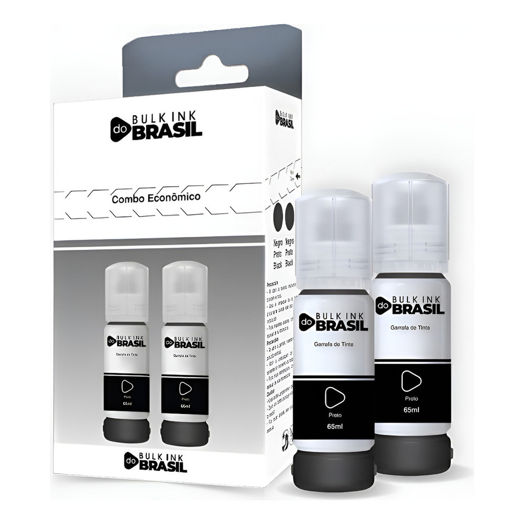 Kit 2 Refil De Tinta Para Epson L3150 L3250 T544 L3110 L5190 em Oferta na Shopee