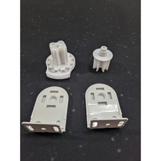 Kit De Peças Da Persiana Rolo Comando Ponta E Suportes do trilho Cortina Reforçado qualidade reforma em Oferta na Shopee