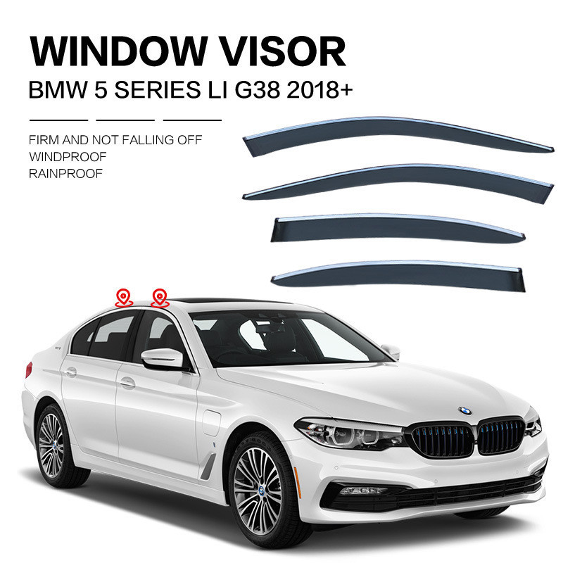 Adequado para bmw série/5 eixo longo ensolarado guarda chuva bmw série 5 E60 F18 viseira da janela fábrica pronto estoqu