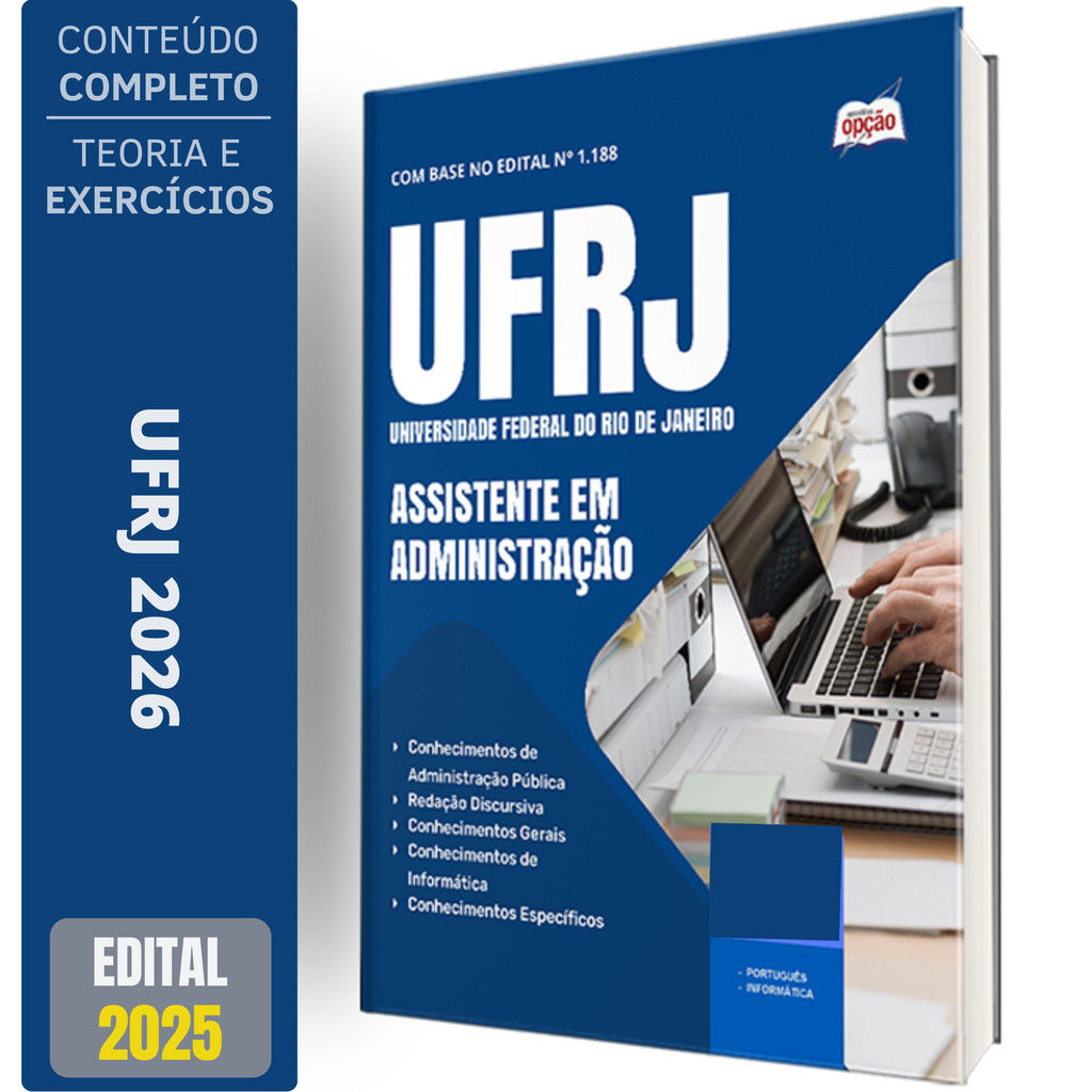 Apostila UFRJ 2026 - Assistente em Administração em Oferta na Shopee