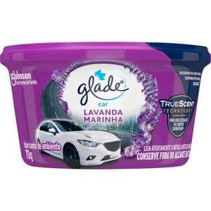 Desodorizador para Carros Glade Lavanda 70g