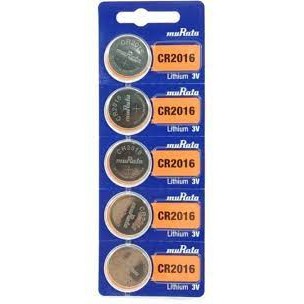 Bateria Murata Cr2016 3v 5Unidades Atacado Original Relógio em Oferta na Shopee