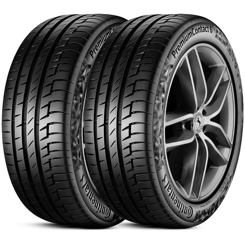 Kit 2 Pneu Continental Aro 18 215/45R18 93H  PremiumContact em Oferta na Shopee